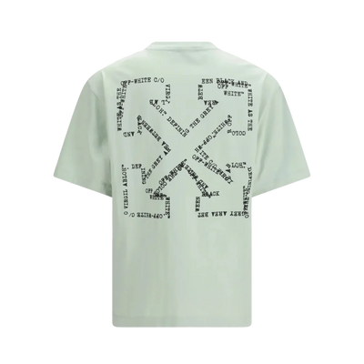 Off White - Arrow Skate Green T-Shirt