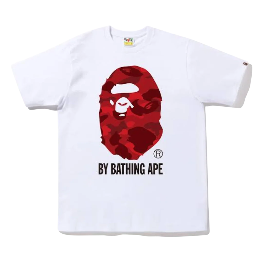 Bape Color Camo By Bathing Ape Tee (FW22) White/Red