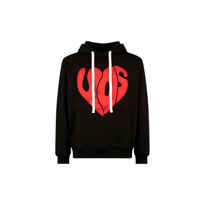 Vision Of Super - Black Hoodie With Puffy Print