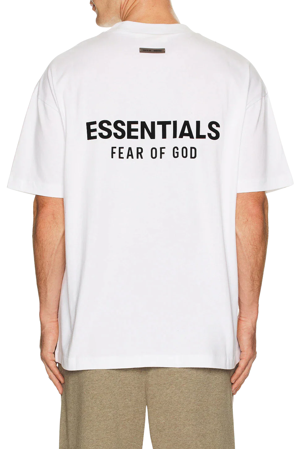 Fear of God Essentials Classic Short Sleeve Tee Bright White