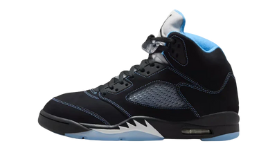 Air Jordan 5 Black University Blue
