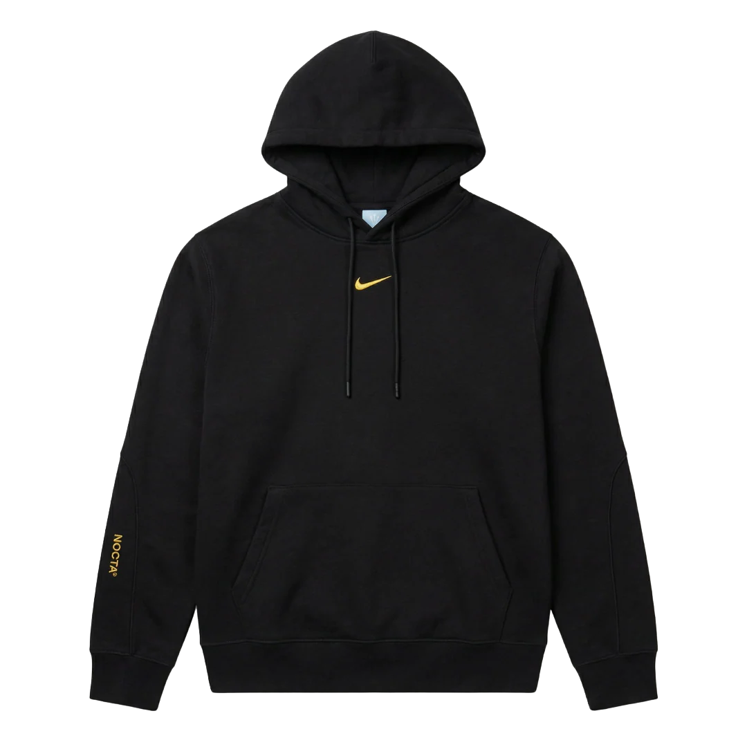 Nike x NOCTA Tech Fleece Hoodie Black Yellow
