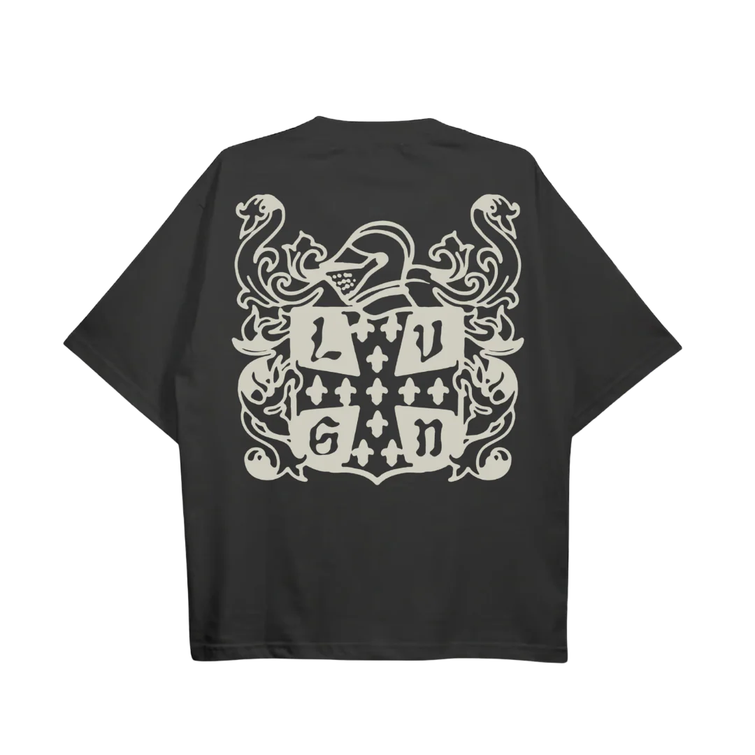LVGN - Crest Tee Black