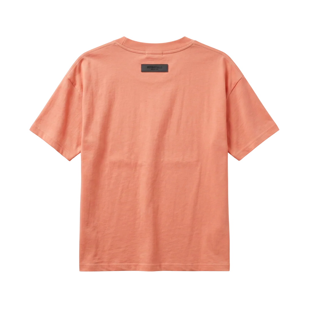 Essentials Short-Sleeve Tee Coral