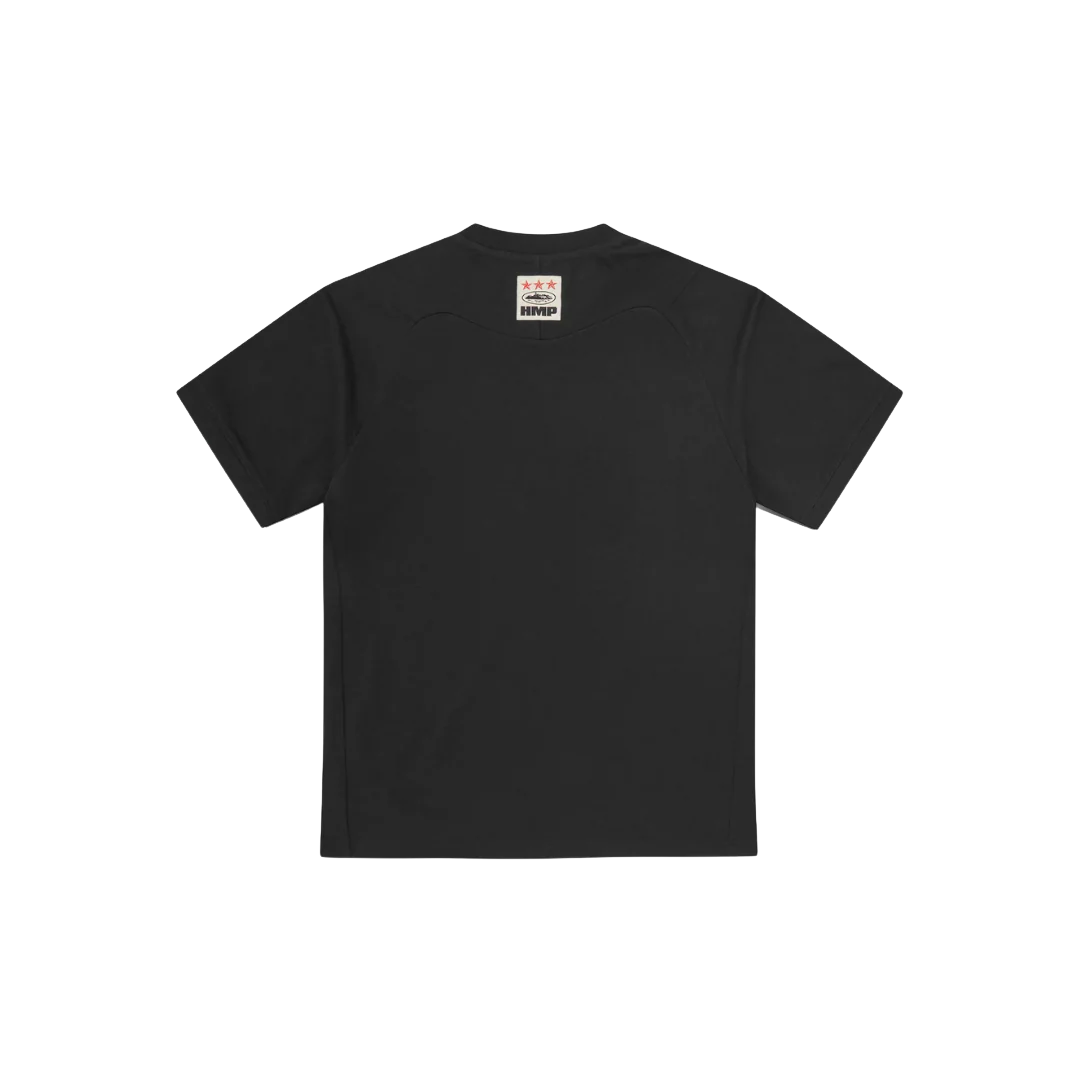 Corteiz HMP Panel Mock Tee Black