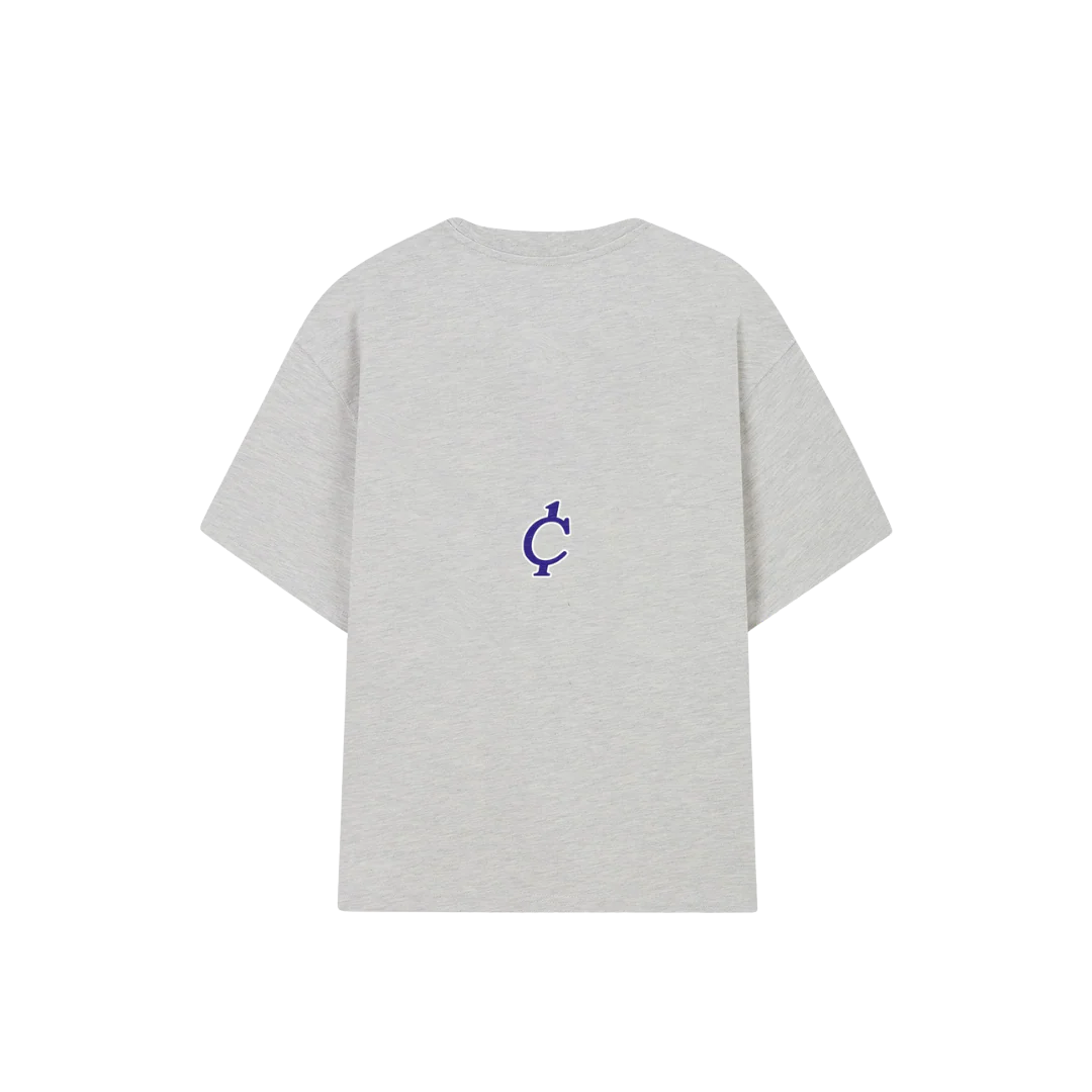 lealCollective - College Tee Gray Melange