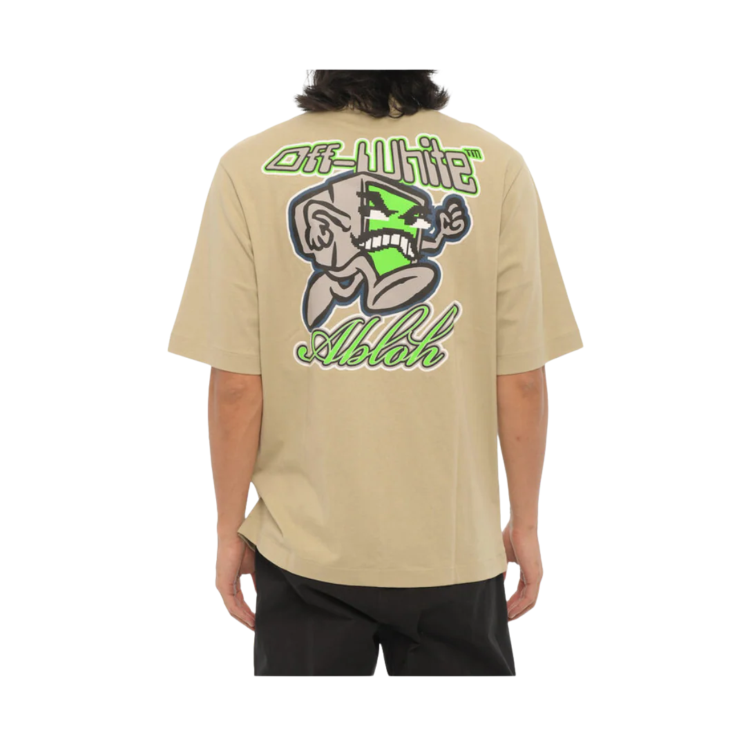 Off White - Computer Tee Beige
