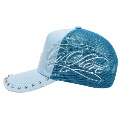 Ci Concept - Classic Letters Baby Blue Cap
