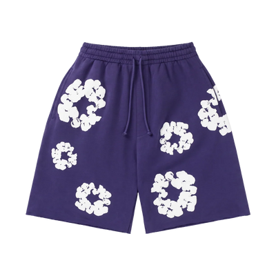 Denim Tears The Cotton Wreath Shorts Purple