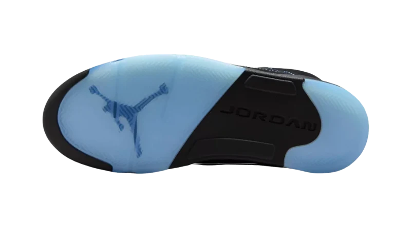 Air Jordan 5 Black University Blue
