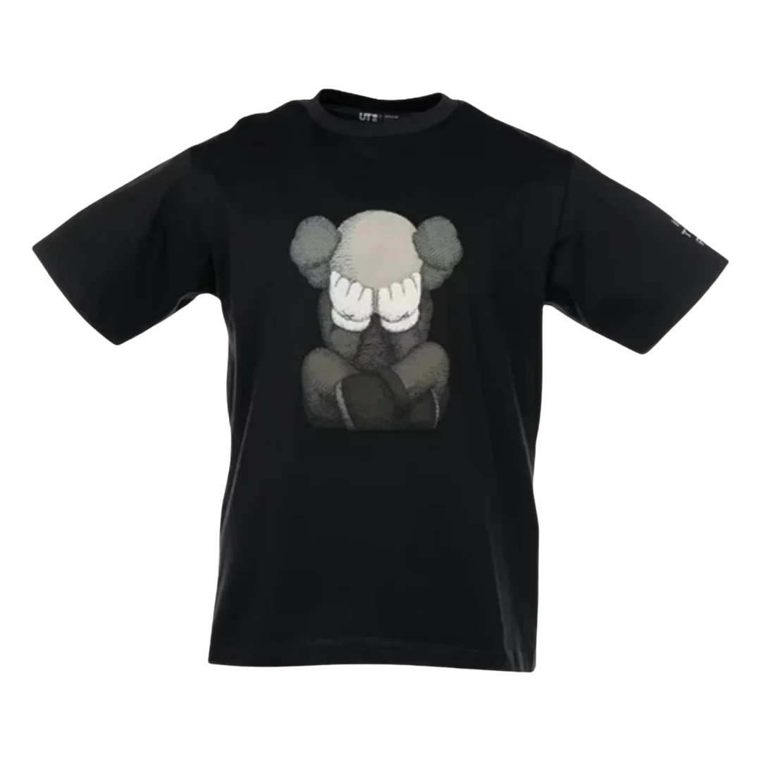 Kaws x Uniqlo Tokyo First Tee (Asia Sizing) Dark Grey