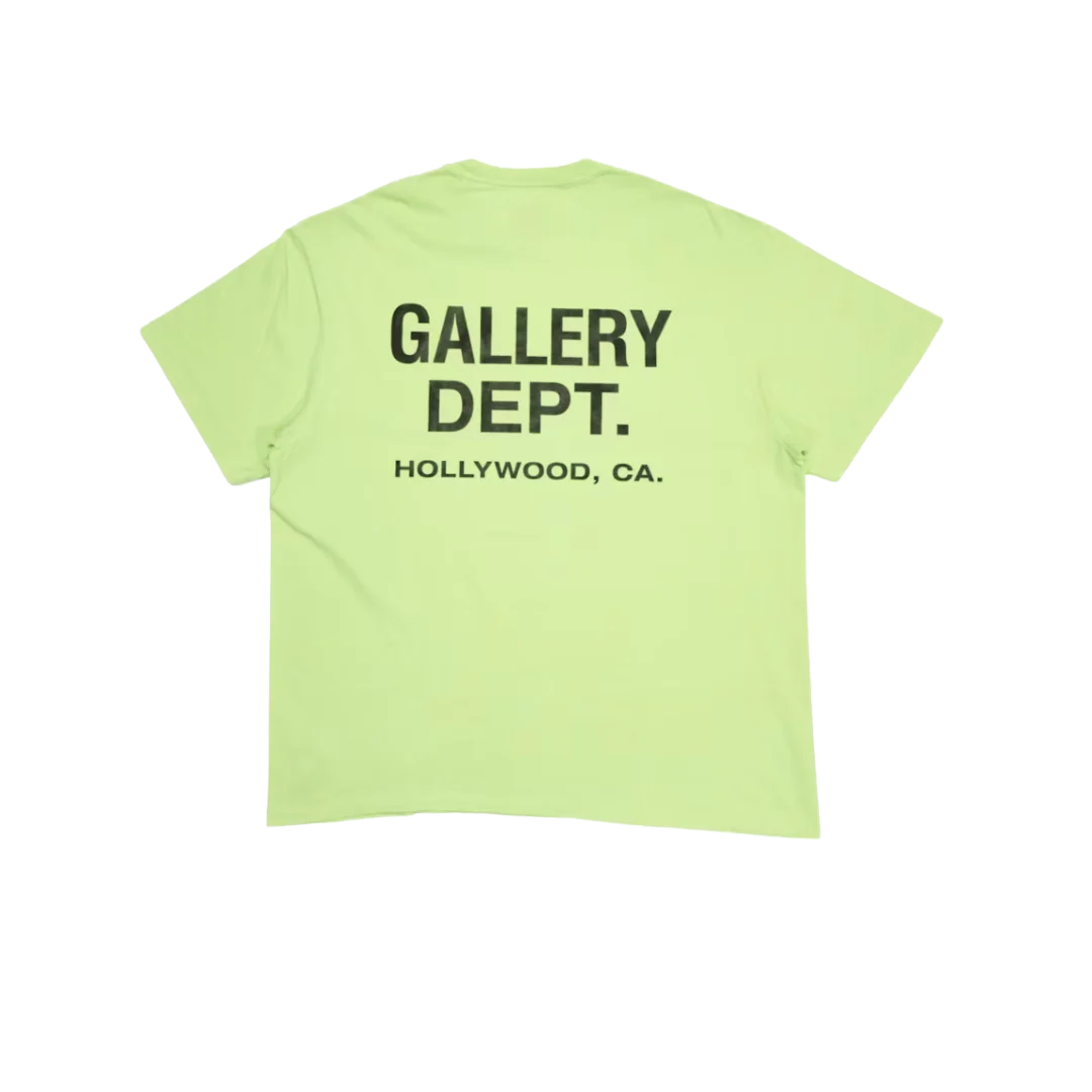 Gallery Dept. Souvenir T-Shirt Lime Green