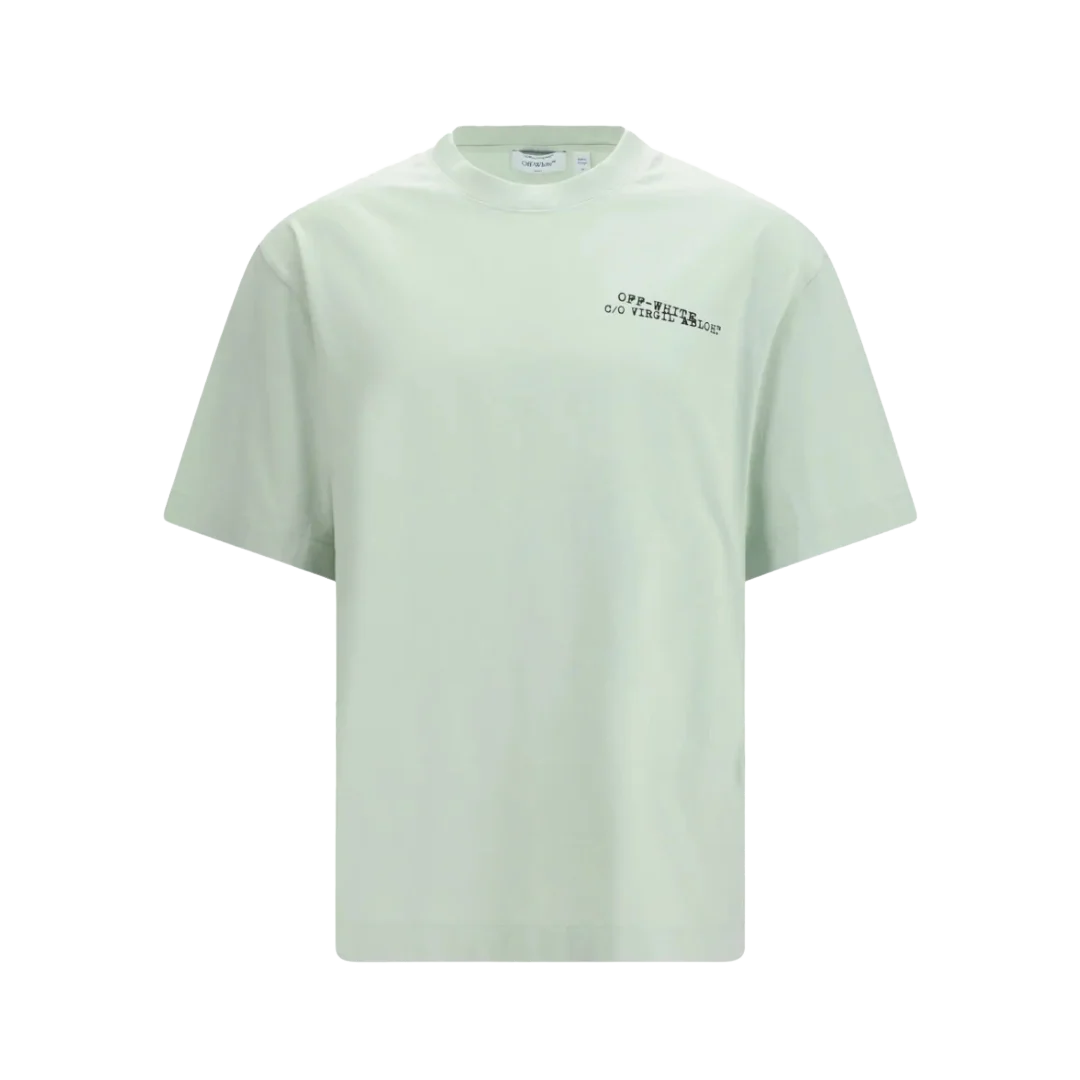Off White - Arrow Skate Green T-Shirt