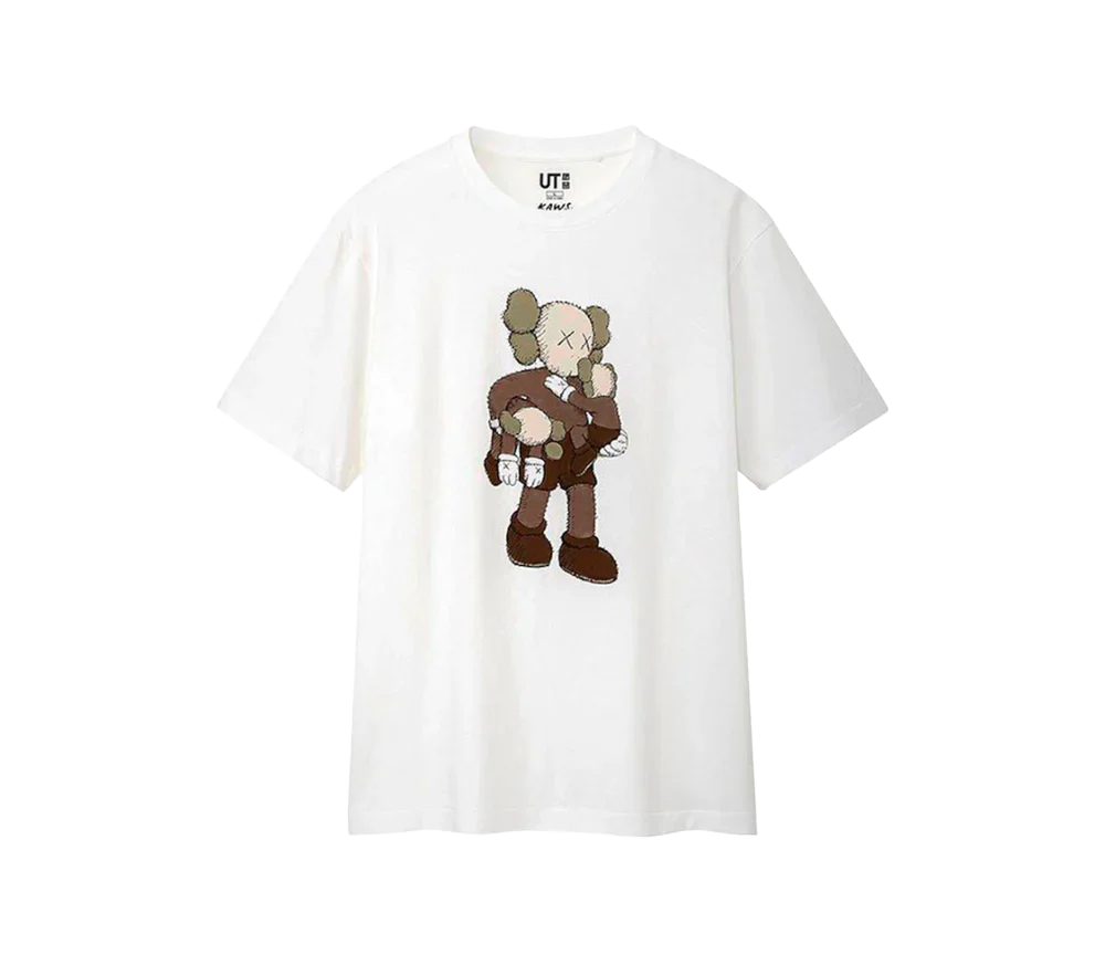 KAWS x Uniqlo Clean Slate Tee White