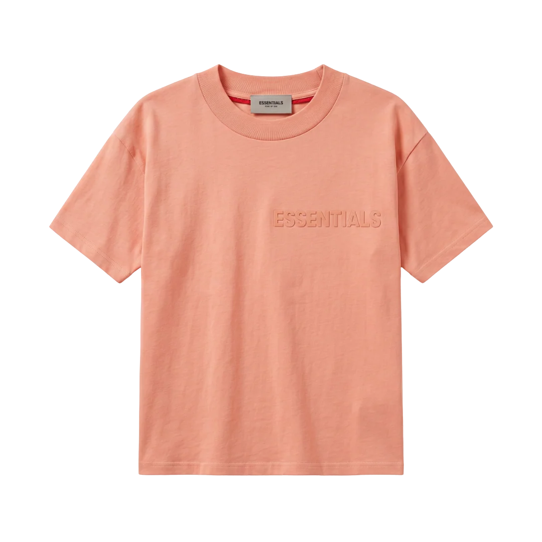 Essentials Short-Sleeve Tee Coral