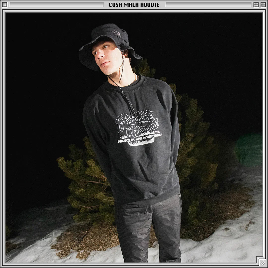 Cosa Mala - Onyx Crewneck